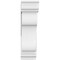 Ekena Millwork Standard Carmel Architectural Grade PVC Bracket With Traditional Ends, 5"W x 14"D x 18"H BKTP05X14X18CAR01 - alternate 4